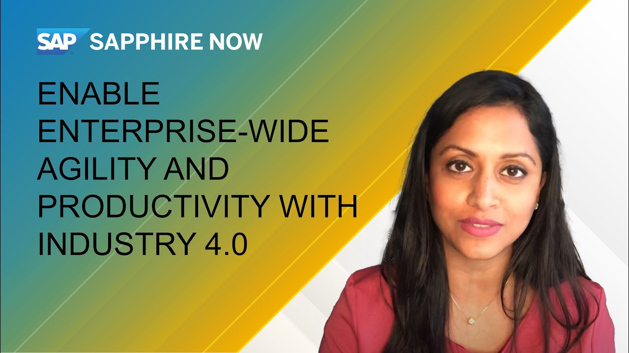 Enable Enterprise-Wide Agility and Productivity with Industry 4.0 [SCM102]