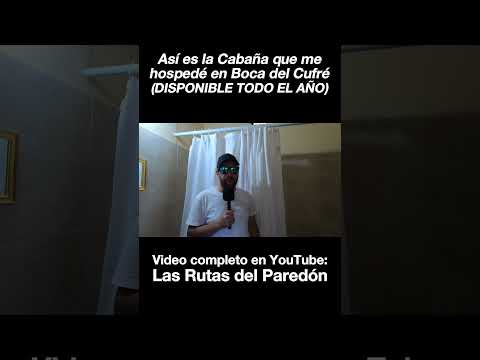 Así es la Cabaña donde me hospedé en Boca del Cufré (Uruguay)