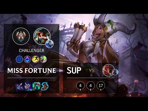 Miss Fortune Support vs Zyra - EUW Challenger Patch 10.13