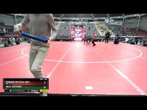 63 Lbs Semifinal - Nico Distasio, IL Vs Tanner McCray-Bey, MD Aa8f