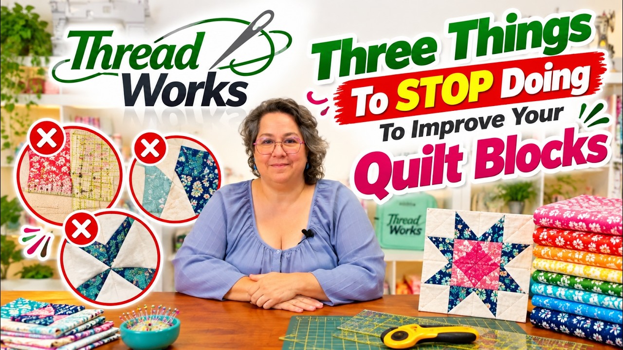 3 Things to Stop Doing to Your Quilt Blocks