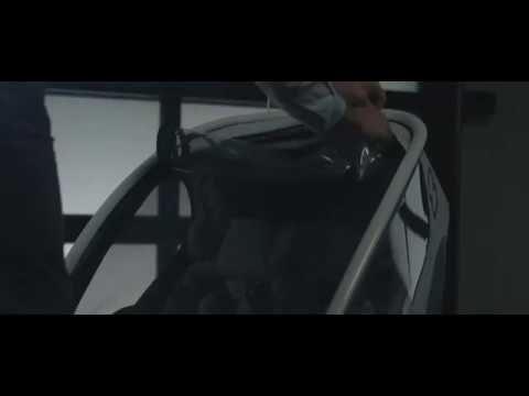Hamax Sno Zebra Snow Racer Žalias Polietilenas video