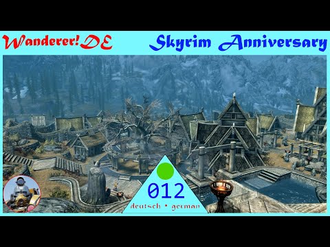 🟢Lets Play🟢 Skyrim Anniversary • 012 • Falkenring 1.2 Barbas und Clavicus Vile • Wanderer in deutsch