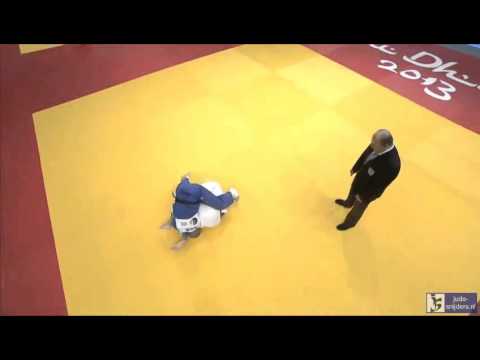 Judo 2013 Grand Prix Abu Dhabi: Sharipov (UZB) - Voelk (GER) [-73kg] bronze