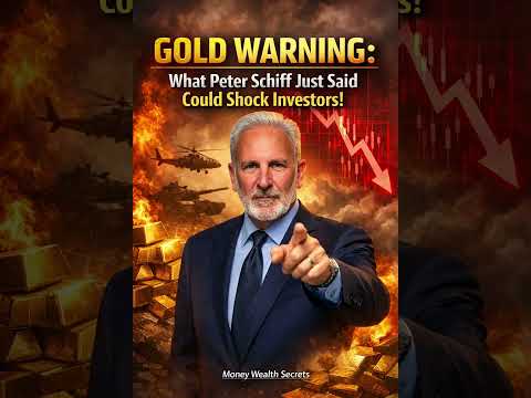 Thumbnail for GOLD WARNING: What Peter Schiff Just Said Could Shock Investors! 💰📉 #gold  #investing  #inflation by Peter Schiff