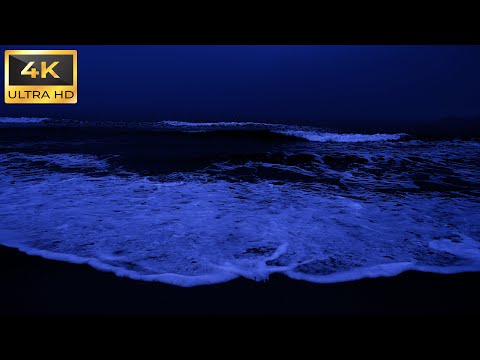 Ocean Waves For Deep Sleeping | Fall Asleep in 3 Minutes With Low Pitch Ocean Sounds All Night Long