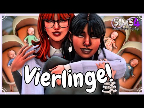 🌀 The *birth* of the FOUR babies! 🤰🏻🍼 | Sims 4 Time Loop Legacy Gen. 1 #23 | SIMBO