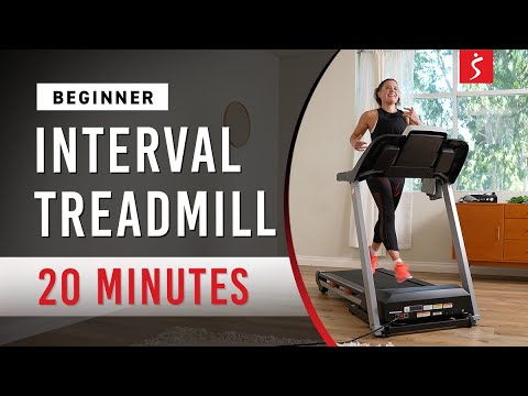Beginner Interval Treadmill | 20 Minutes