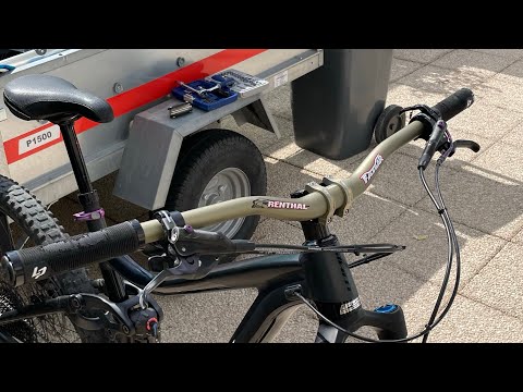 Renthal fatbar & apex (déballage et installation sur mon enduro)