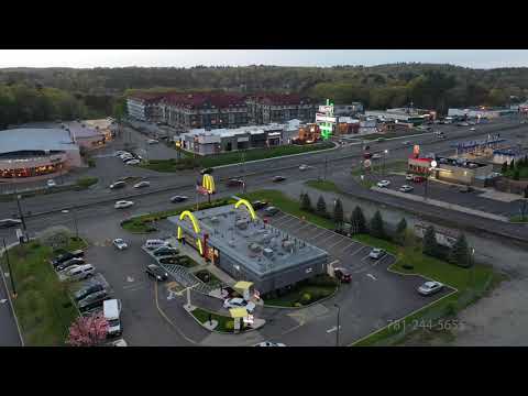 Kowloon Restaurant Route 1 Drone Clips 4K Saugus Massachusetts