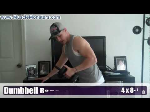 Killer Home Back Workout (Dumbbells Only)