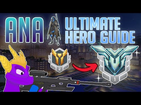 The ULTIMATE ANA GUIDE for Overwatch 2 - Educational Unranked to GM with VOD Reviews!