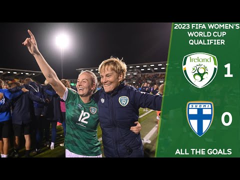 ALL THE GOALS | Ireland WNT 1-0 Finland WNT - THE GIRLS IN GREEN SECURE WORLD CUP PLAY-OFF SPOT!