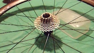 Bicycle cassette replacement, Shimano 12-28 Tiagra to 12-30 Ultegra
