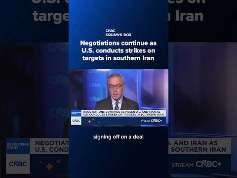 Negotiations continue as U.S. conducts strikes on targets in southern Iran