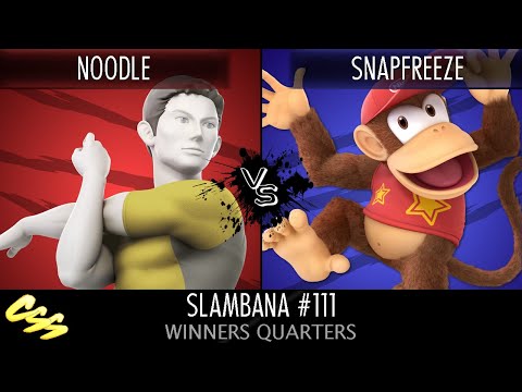 [Slambana #111] Winners Quarters: NOODLE (Wii Fit Trainer) vs. Snapfreeze (Diddy Kong)