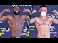 JARON ENNIS & SERGEY LIPINETS MAKE WEIGHT & FLEX OFF! GO FACE TO FACE AT WEIGH IN
