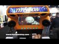 Typhoon Motion Simulator Ride Mad Wave Motion Theater BMI Gaming Trio Tech