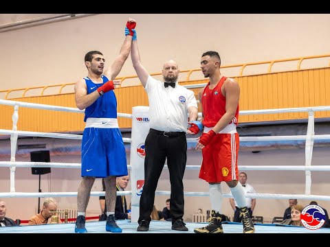 04-03-2023 (80kg) FINAL BOXING memory Dan Poznyak- RED AMMAR SMESEM SWE VS BLUE  SAMVEL KAZARYAN GEO