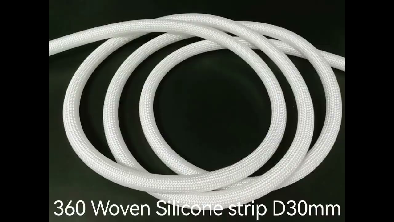 D30mm 360 Degree woven LED Neon Strip Light