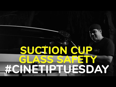 Part of a video titled #CineTipTuesday - Suction Cup Glass Safety - YouTube