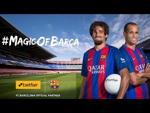 Video: Rivaldo goes undercover with amazing disguise to surprise Barcelona fans