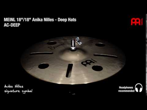 MEINL CYMBALS 2017 ARTIST CONCEPT DEEP HATS - Anika Nilles