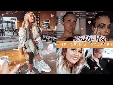 WEEKLY VLOG: Croatia Prep/Packing, Tanning Routine, Dying my Eyebrows, Mini Primark Haul + more Video