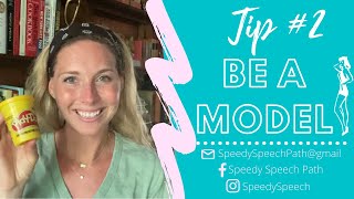 TODDLER SPEECH THERAPY AT HOME TIPS & ACTIVITIES FOR LATE TALKING TODDLERS #2: How to Model Words