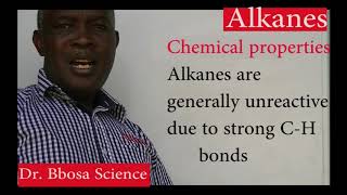 Alkanes part 1 of 2 by Dr. Bbosa Science