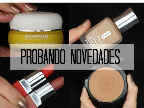 Probando NOVEDADES!!! Super Balanced Silk CLINIQUE + labiales Pop Matte | GUERLAIN | DARPHIN