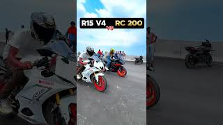 Download lagu R15v4 Vs RC 200 DRAG RACE #r15v3 #r15v4 #rc200 #ktmrc200 #r15mlover #shorts #dragrace mp3