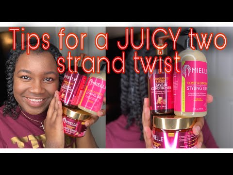How to Get Perfect Twist out on Natural Hair : Mielle...