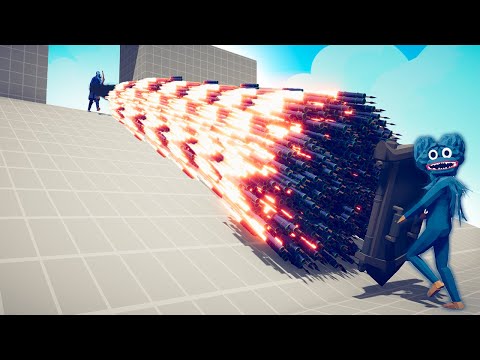 POPPY PLAYTIME MIRROR SHIELD vs EVERY GOD - TABS | Totally Accurate Battle Simulator