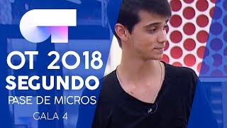 &quot;VIVIR&quot; - JULIA y DAVE | Segundo pase de micros Gala 4 | OT 2018