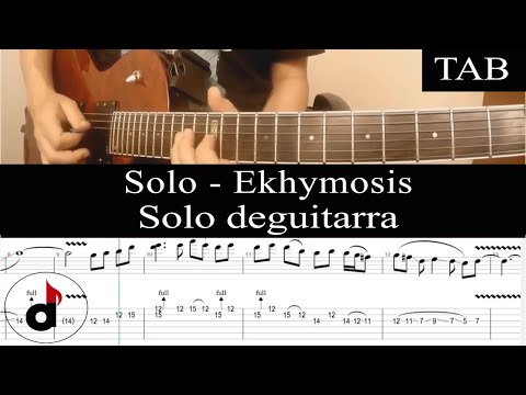 SOLO - Ekhymosis (José Uribe): SOLO cover guitarra + TAB