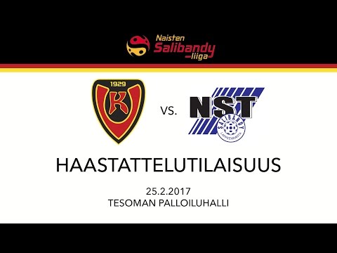 Naiset Liiga: Koovee-NST, 25.2.2017, Haastattelut