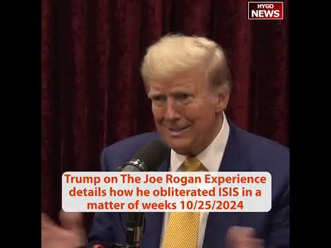 Trump on how he obliterated ISIS in matter of weeks not 5 yrs, pilots better looking than Tom Cruise