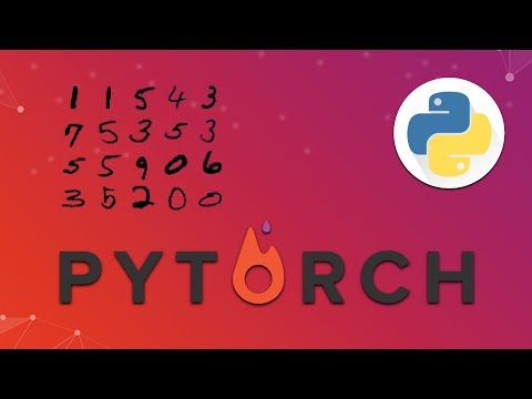 Pytorch Tutorial #9 - Handwriting recognition with the MNIST dataset
