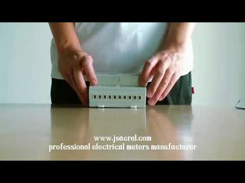 Acrel Electric | ADL Series din rail multi-function energy meter ADL3000 wiring