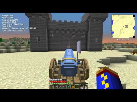 Thoddius - Minecraft 1.6.4 Ancient Warfare Mod Episode 22 - Castle Siege (finally)