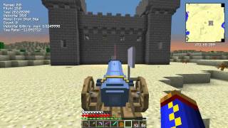 Minecraft 1.6.4 Ancient Warfare Mod Episode 22 - Castle Siege (finally)