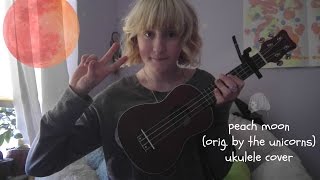 peach moon (orig. by the unicorns) ukulele cover