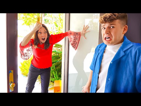 Crazy Lady invades our house!