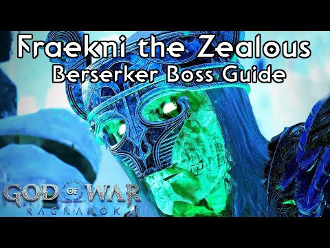 Fraekni the Zealous Berserker Fight - God of War Ragnarok: One of the hardest battles - How to Beat