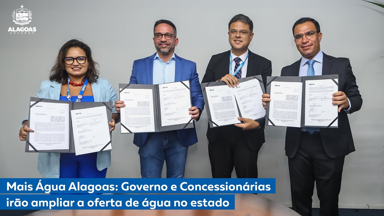 Governo Paulo Dantas vai ampliar oferta de água em Alagoas