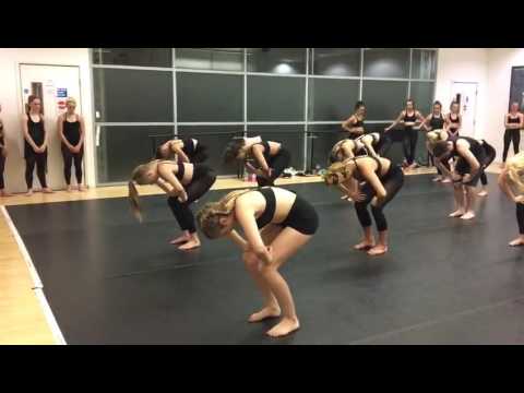Contemporary Warm Up Exercise