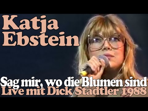 Katja Ebstein - Sag mir, wo die Blumen sind (alternativer Text) - live in Rheinhausen 1988