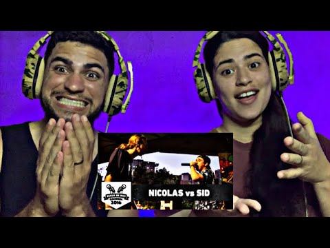 Reagindo a Nicolas (RS) vs Sid (DF) (Semifinal) - Duelo de MCS Nacional 2016