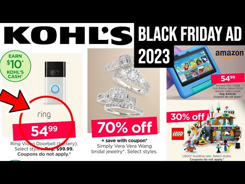 Kohls Black Friday 2023